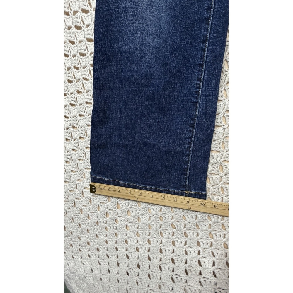KanCan Jeans Womens Size 9/28 Blue Denim Wide Leg Stretch High Rise - Picture 6 of 10